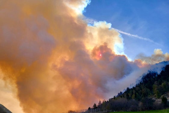 Prato allo Stelvio, 2025 (Foto: USP/Unione Provinciale dei Corpi dei Vigili del Fuoco Volontari)