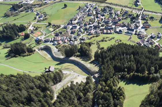 Argine di contenimento, Anterselva di Mezzo