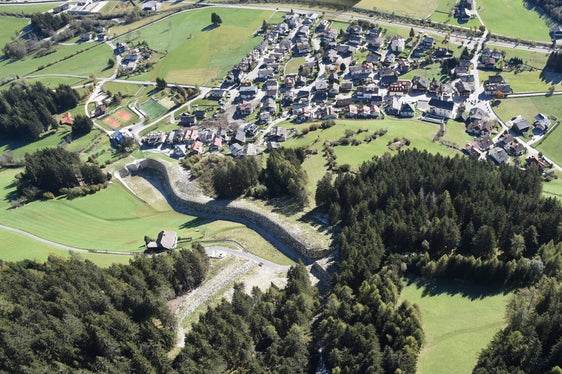 Argine di contenimento, Anterselva di Mezzo