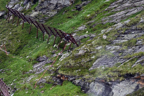 Realizzazione di pontili da neve, Moso in Passiria