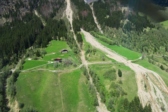 Frana in Val Ridanna, Comune di Racines, 2024