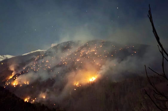 Prato allo Stelvio, 2025 (Foto: USP/Unione Provinciale dei Corpi dei Vigili del Fuoco Volontari)