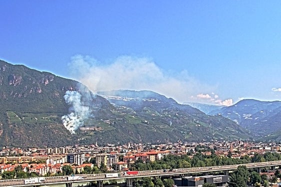 Guncina, Comune di Bolzano, 2022 (Foto: USP/Unione Provinciale dei Corpi dei Vigili del Fuoco Volontari)