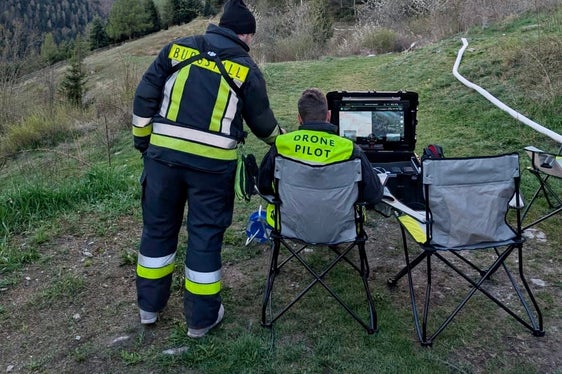 Prato allo Stelvio, 2025 (Foto: USP/Unione Provinciale dei Corpi dei Vigili del Fuoco Volontari)