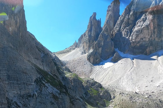 Felssturz beim Zwölferkofel, Gemeinde Sexten, 2024