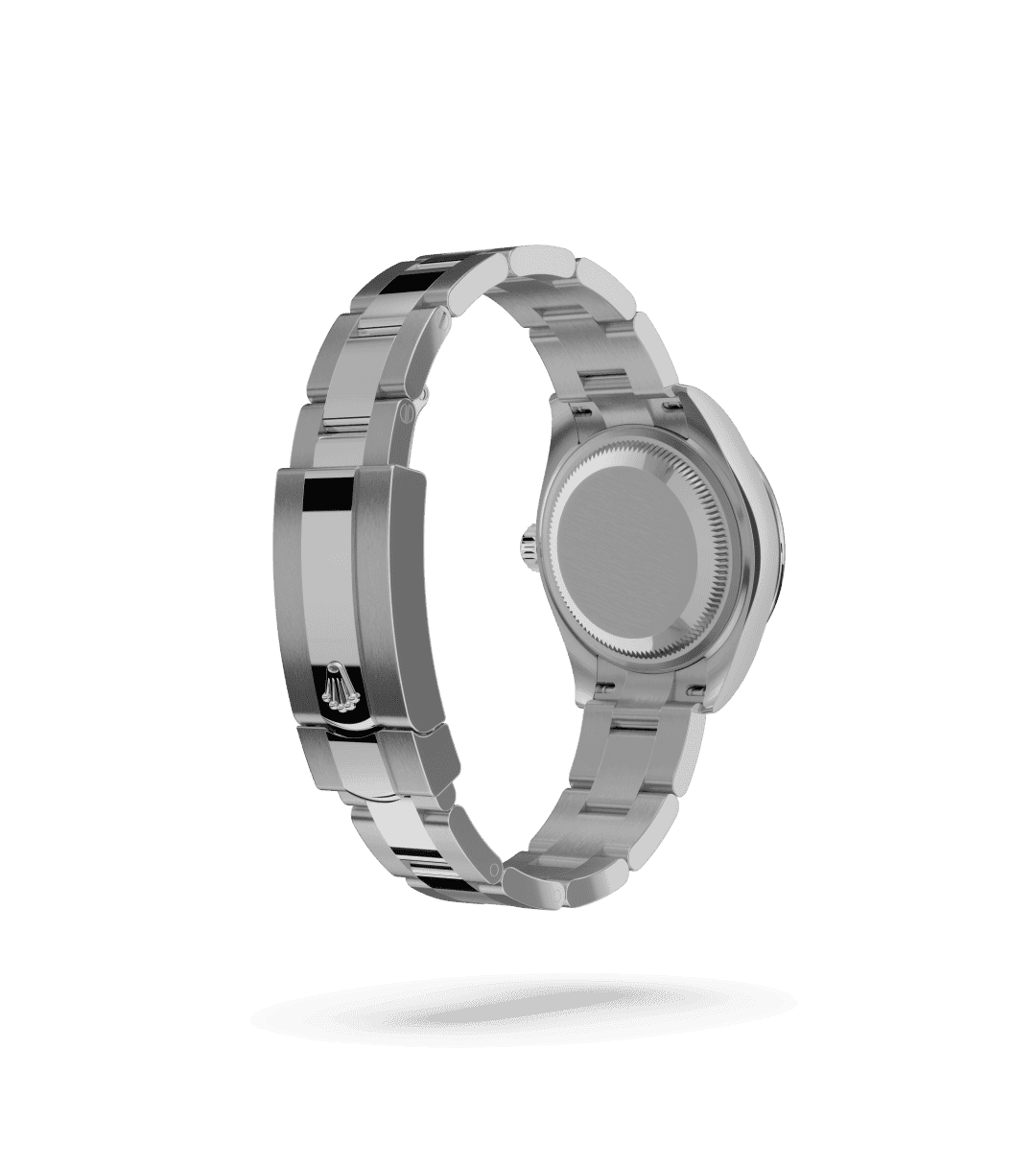 Rolex Lady-Datejust in Oyster, 28 mm, Oystersteel, witgoud en diamanten with a Roze bezet met diamanten dial, Bezet met diamanten bezel, and Oyster, massieve driedelige schakels bracelet