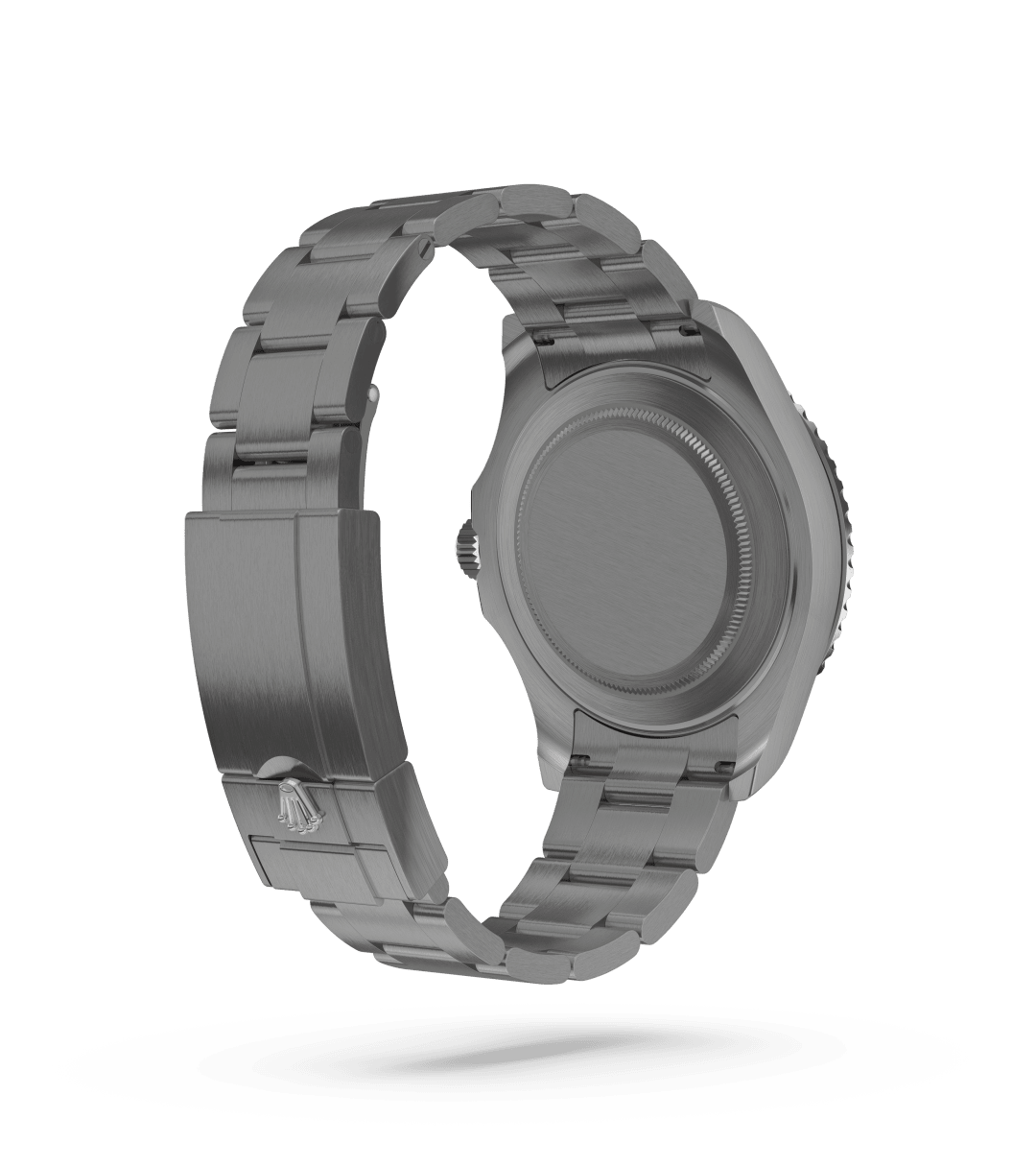 Rolex Yacht-Master 42 in Oyster, 42 mm, RLX titanium with a Intense black dial, Bidirectional rotatable 60-minute graduated bezel with matt black Cerachrom insert in ceramic, polished raised numerals and graduations bezel, and Oyster, three-piece solid links bracelet