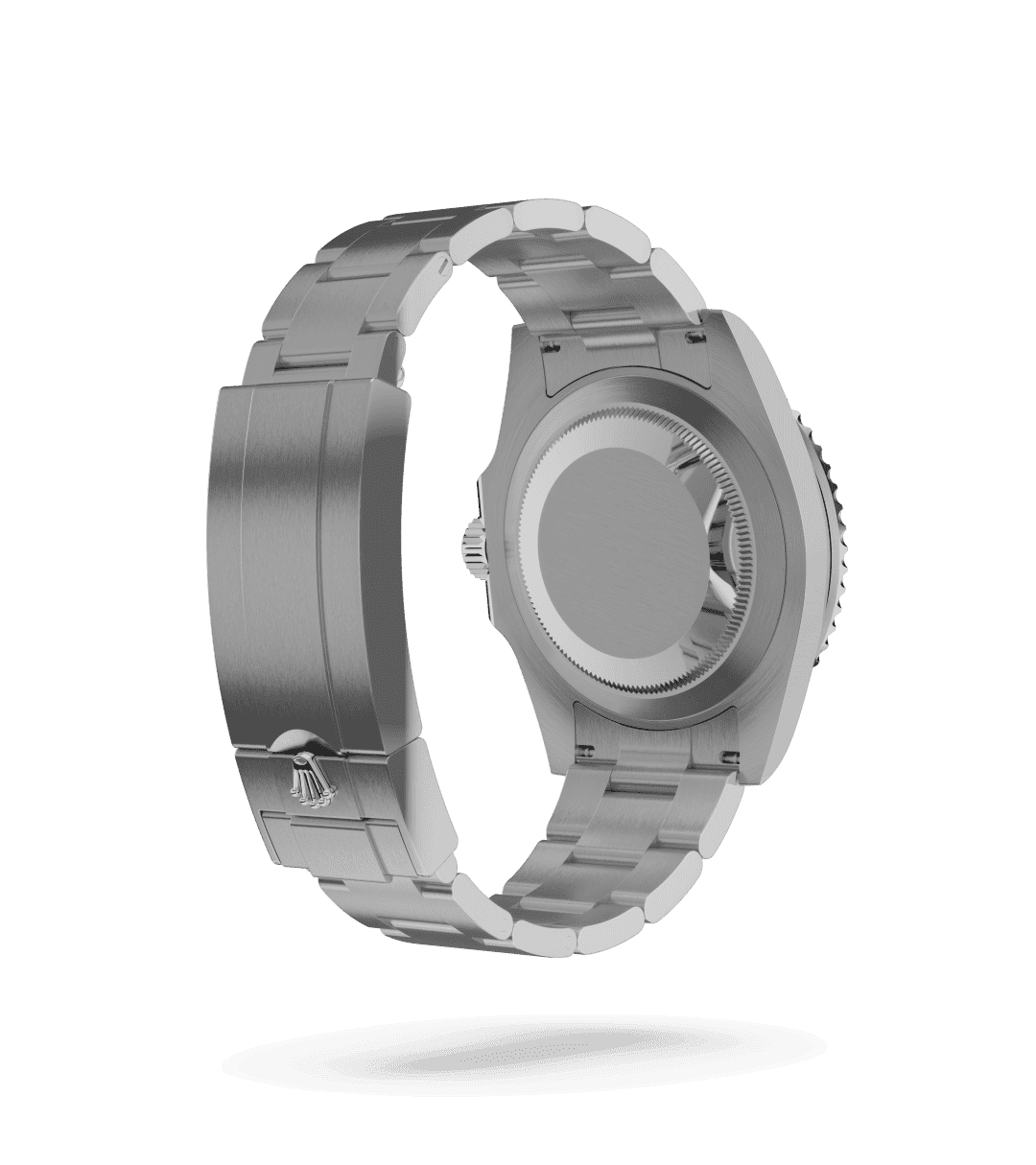 Rolex Submariner in Oyster, 41 mm, Oystersteel with a Black dial, Unidirectional rotatable 60-minute graduated, scratch-resistant Cerachrom insert in black ceramic, numerals and graduations coated in platinum bezel, and Oyster, three-piece solid links bracelet