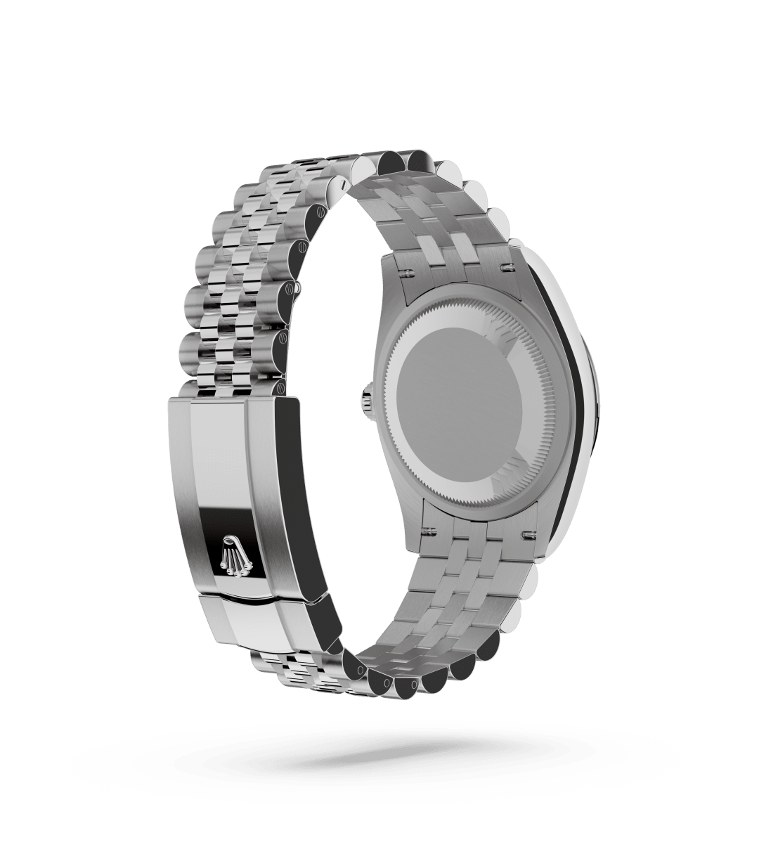 Rolex Datejust 36 in Oyster, 36 mm, Oystersteel and white gold with a Bright blue set with diamonds dial, Fluted bezel, and Jubilee, five-piece links bracelet