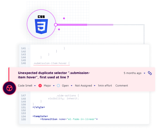 Using Sonar with CSS