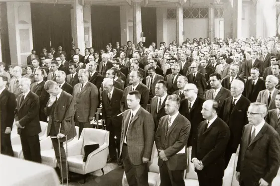 COLLEZIONE MAGNAGO SILVIUS (048) - La 20° assemblea ordinaria provinciale della SVP - Merano, Kursaal