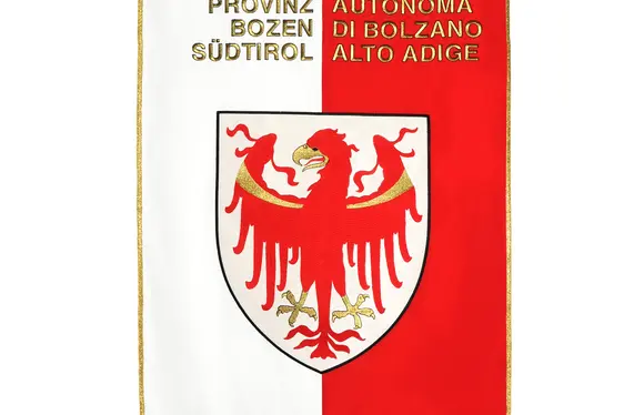 Gonfalone ufficiale Provincia Autonoma di Bolzano