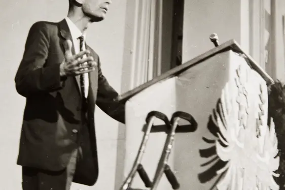 Silvius Magnago oratur