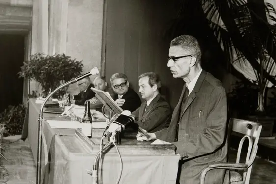 Silvius Magnago sön paladina tratan la 20ejima indunada provinziala dla SVP Maran