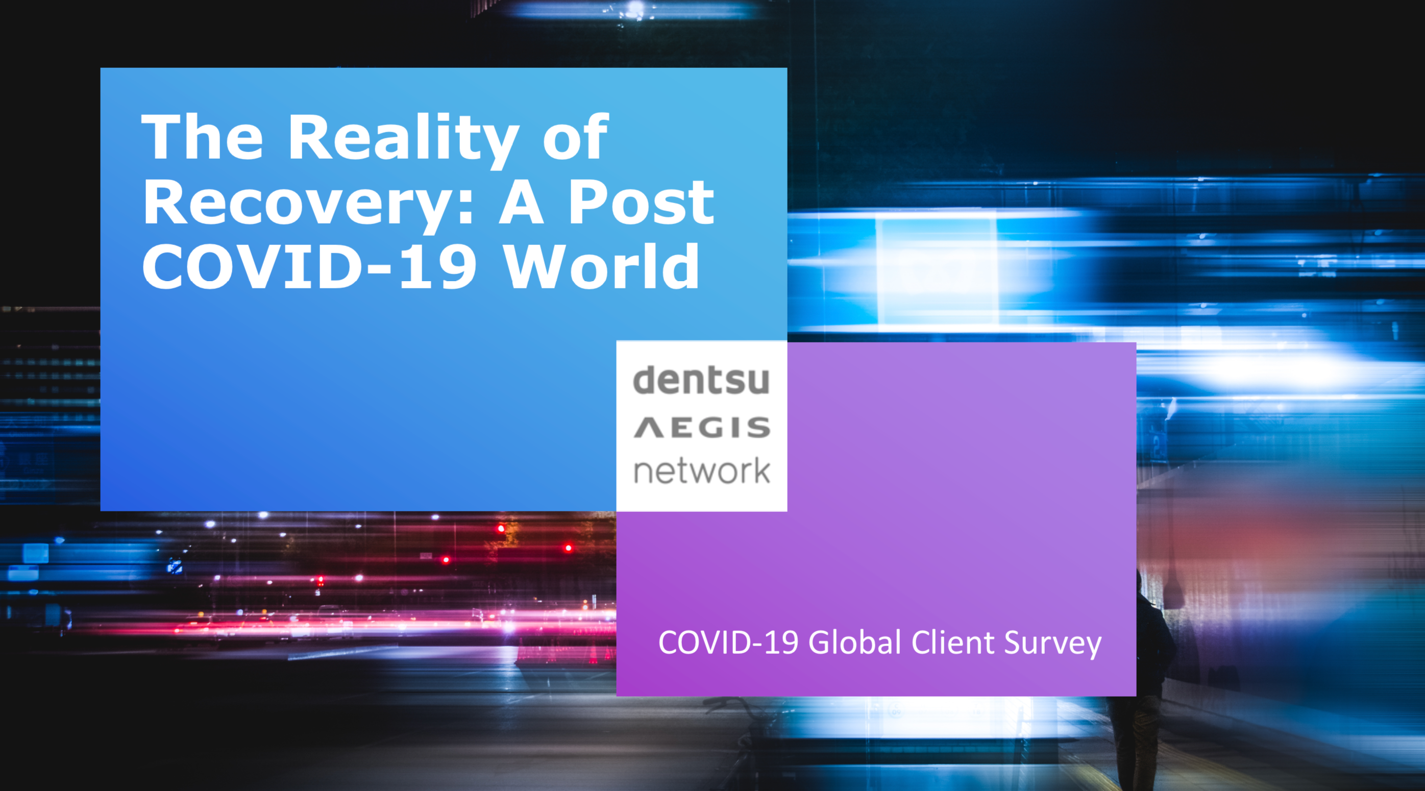 COVID-19 Global Client Survey iProspect