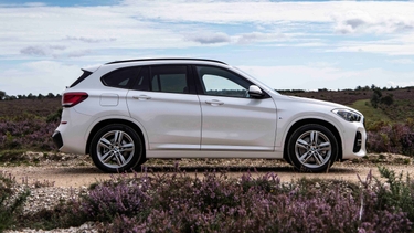 BMW X1 side view static