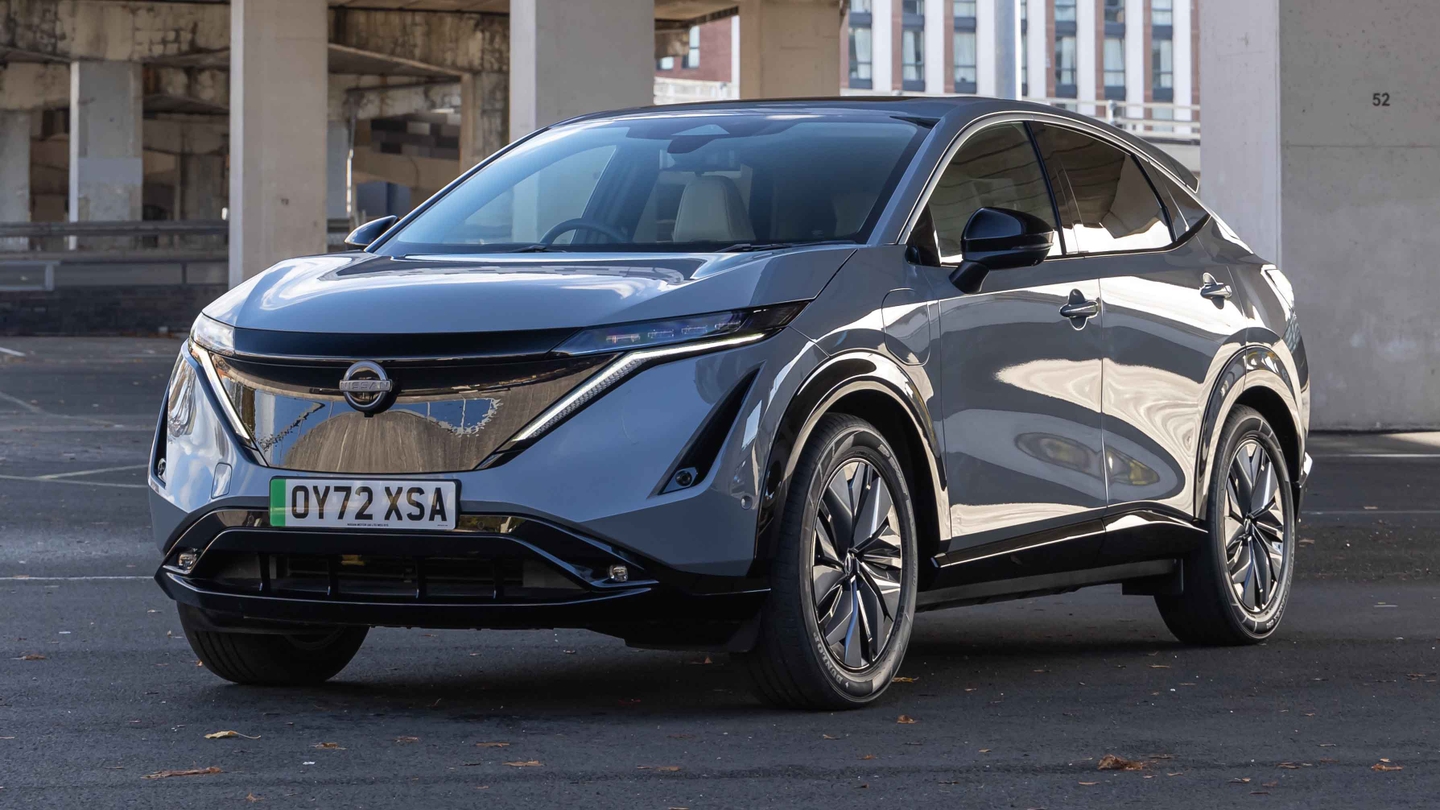 Nissan Ariya front/side view