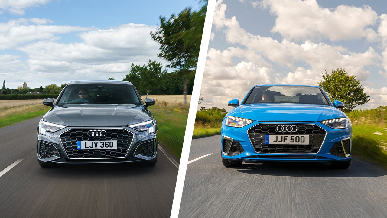 Audi A3 vs Audi A4 – front