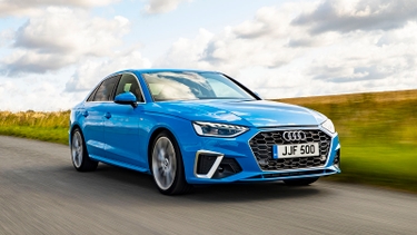 Audi A4 review front three quarter