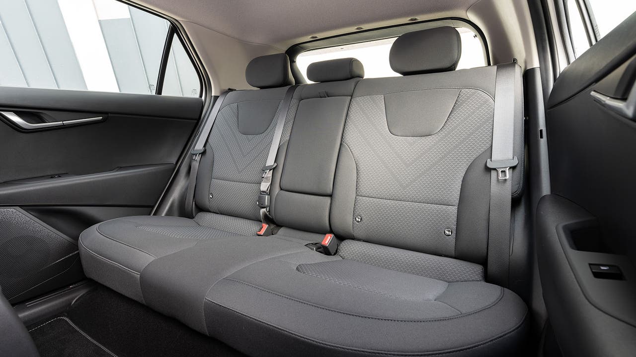 Kia Niro review rear seats