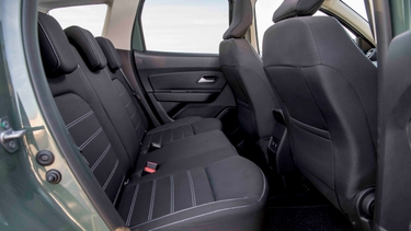 Dacia Duster rear seats