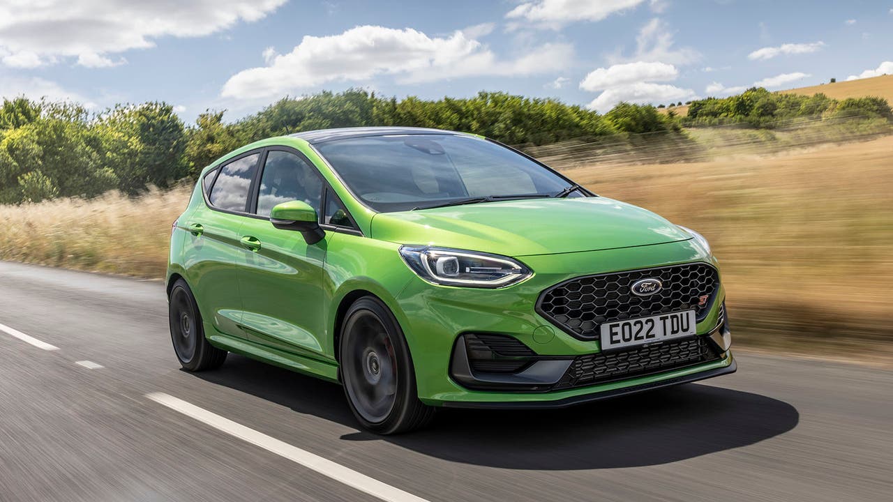 Ford Fiesta ST in Mean Green