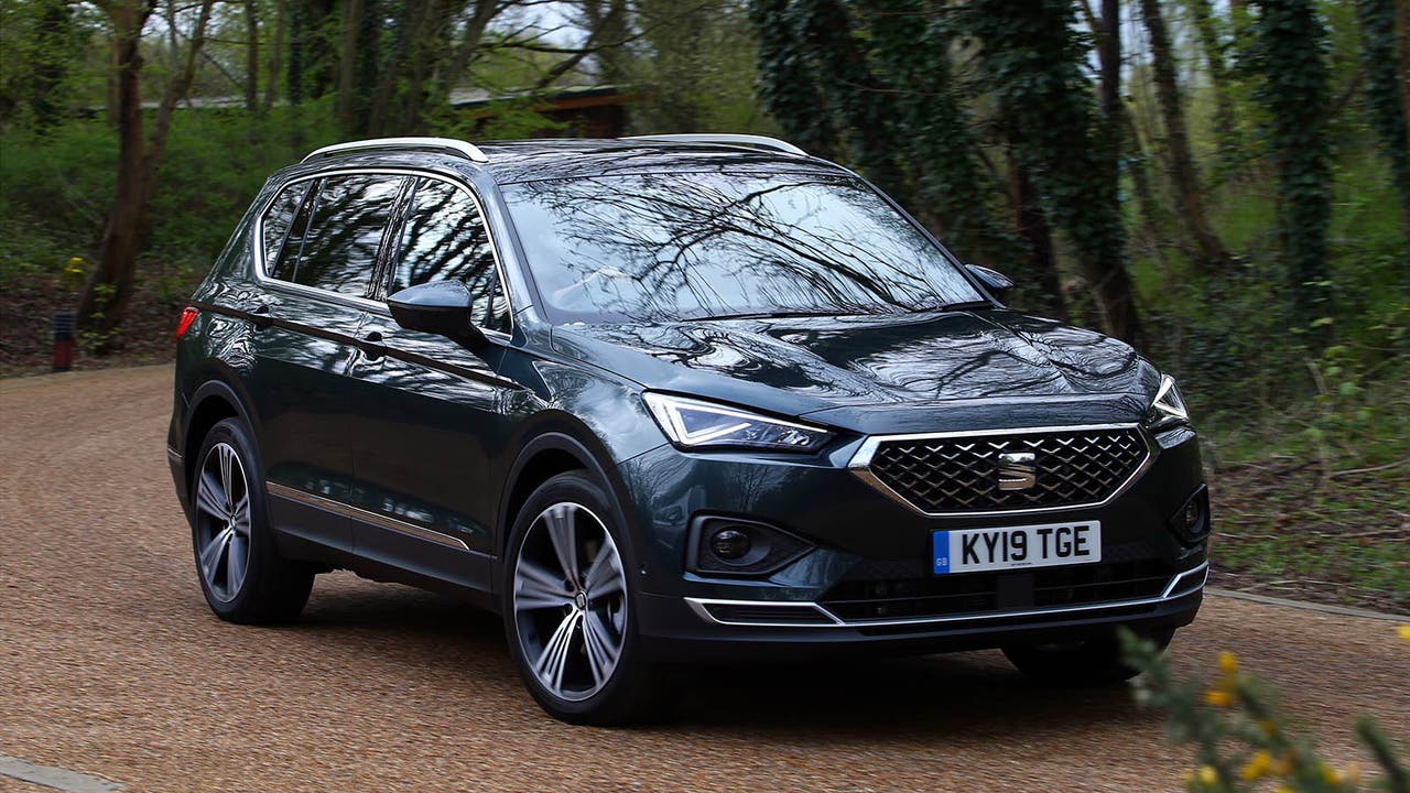 SEAT Tarraco in dark green