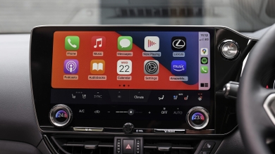 Lexus NX review infotainment system