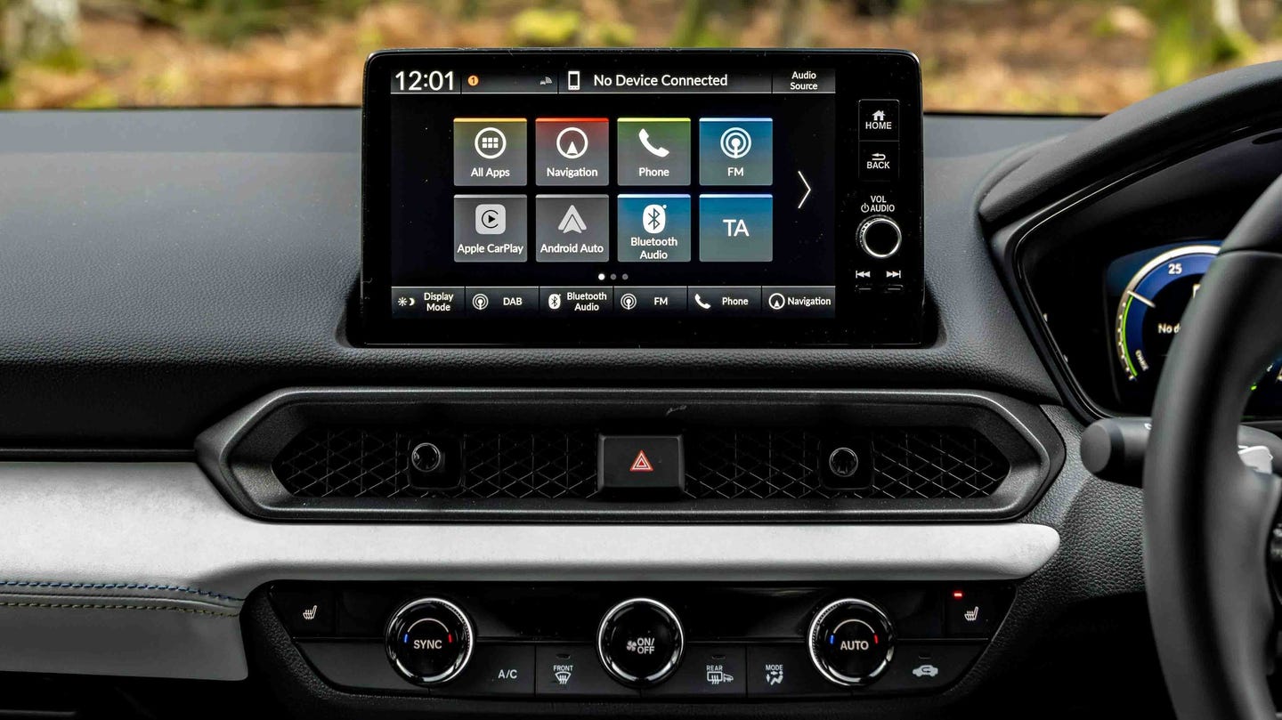 Honda Prelude touchscreen