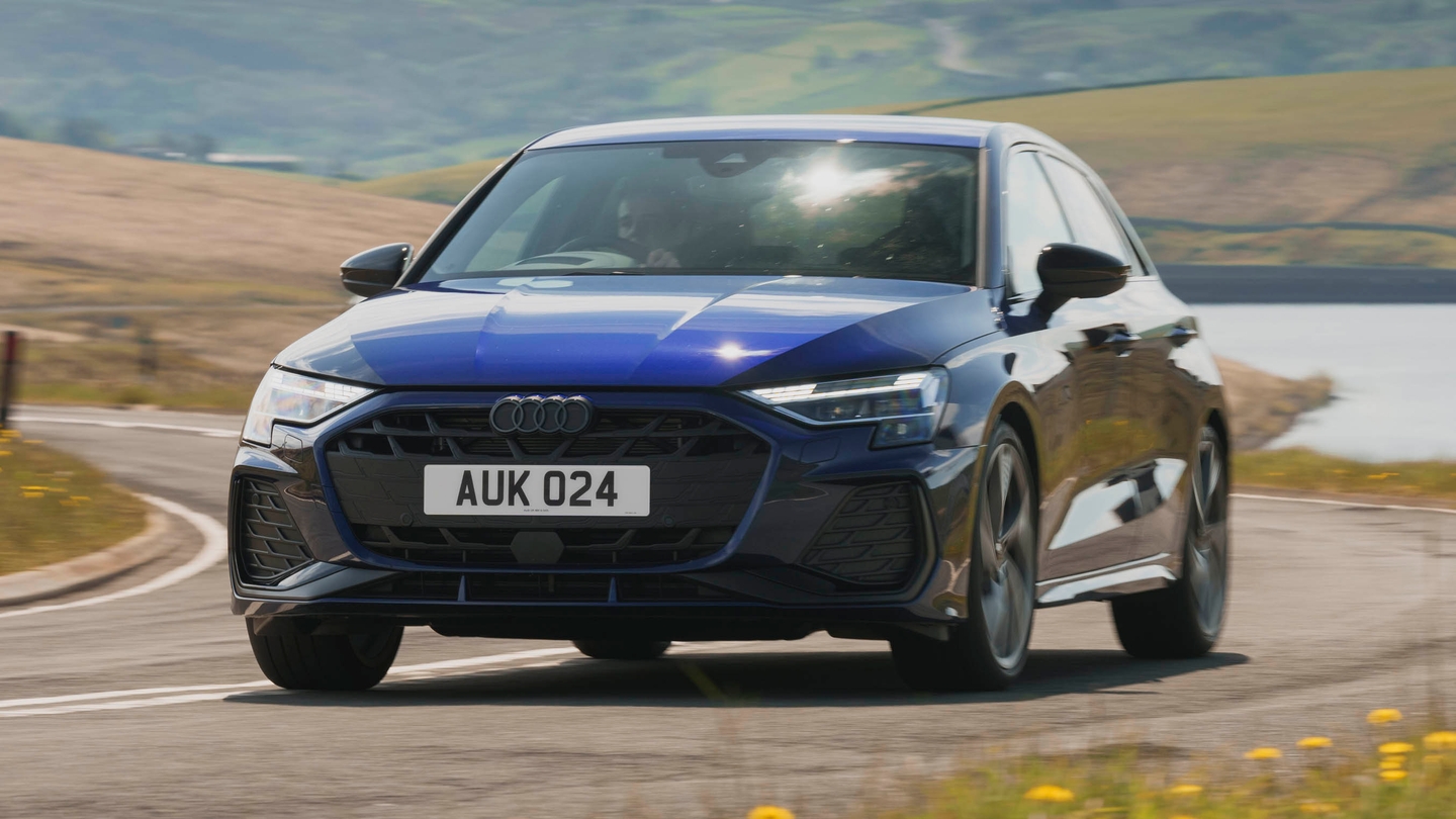 Audi A3 cornering