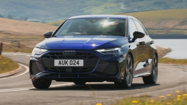 Audi A3 cornering