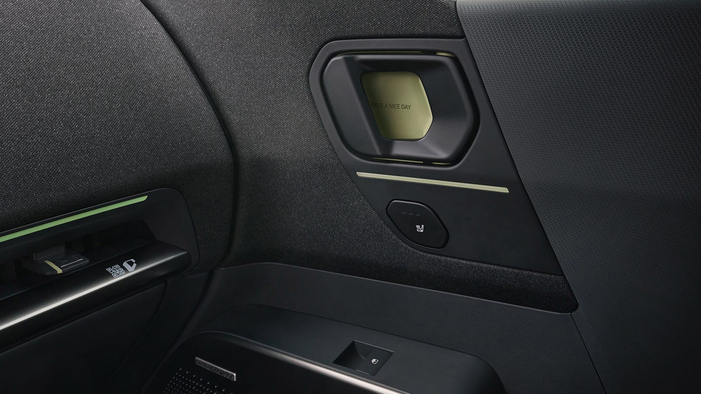 Kia EV2 door detail