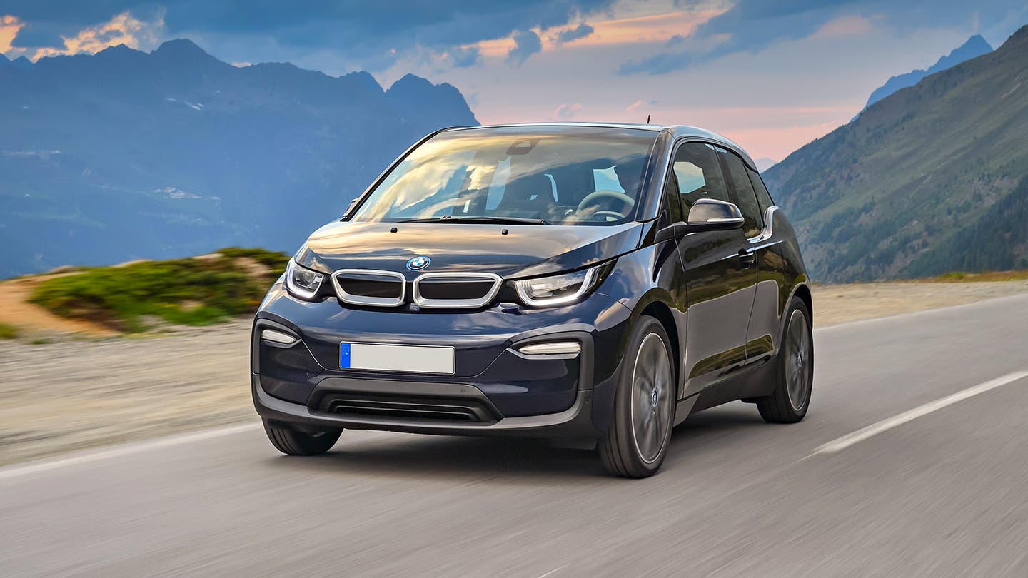 BMW i3 review front three quarter