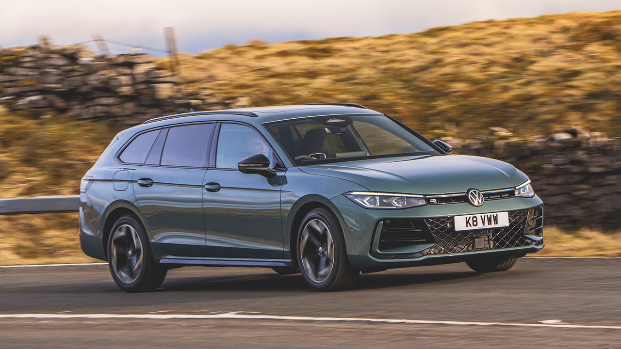 Volkswagen Passat in grey