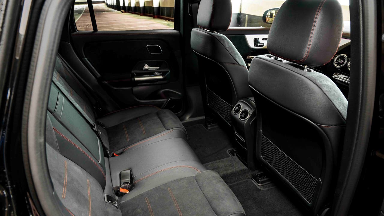 Mercedes EQA rear seats