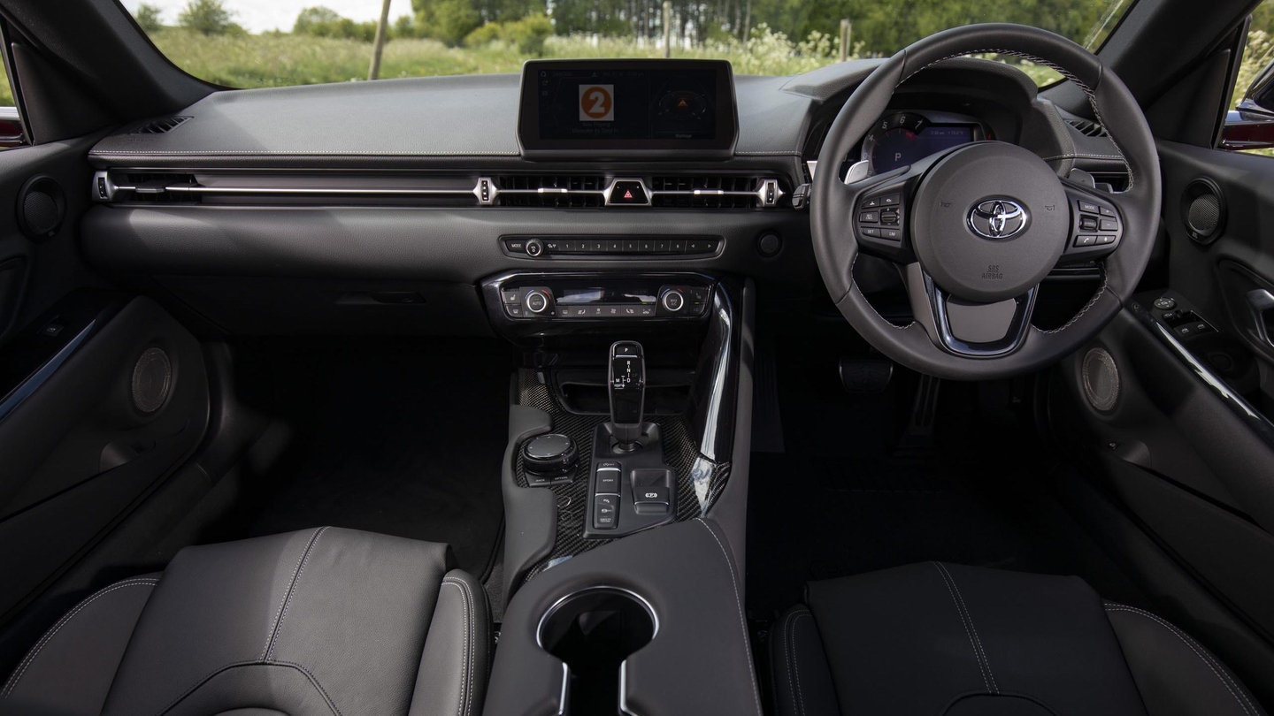Toyota GR Supra interior
