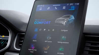 Renault Symbioz touchscreen