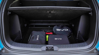 BYD Atto 3 underboot cable storage