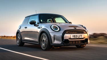 Mini Hatchback review front three quarter