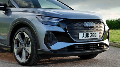 Audi Q4 front end detail