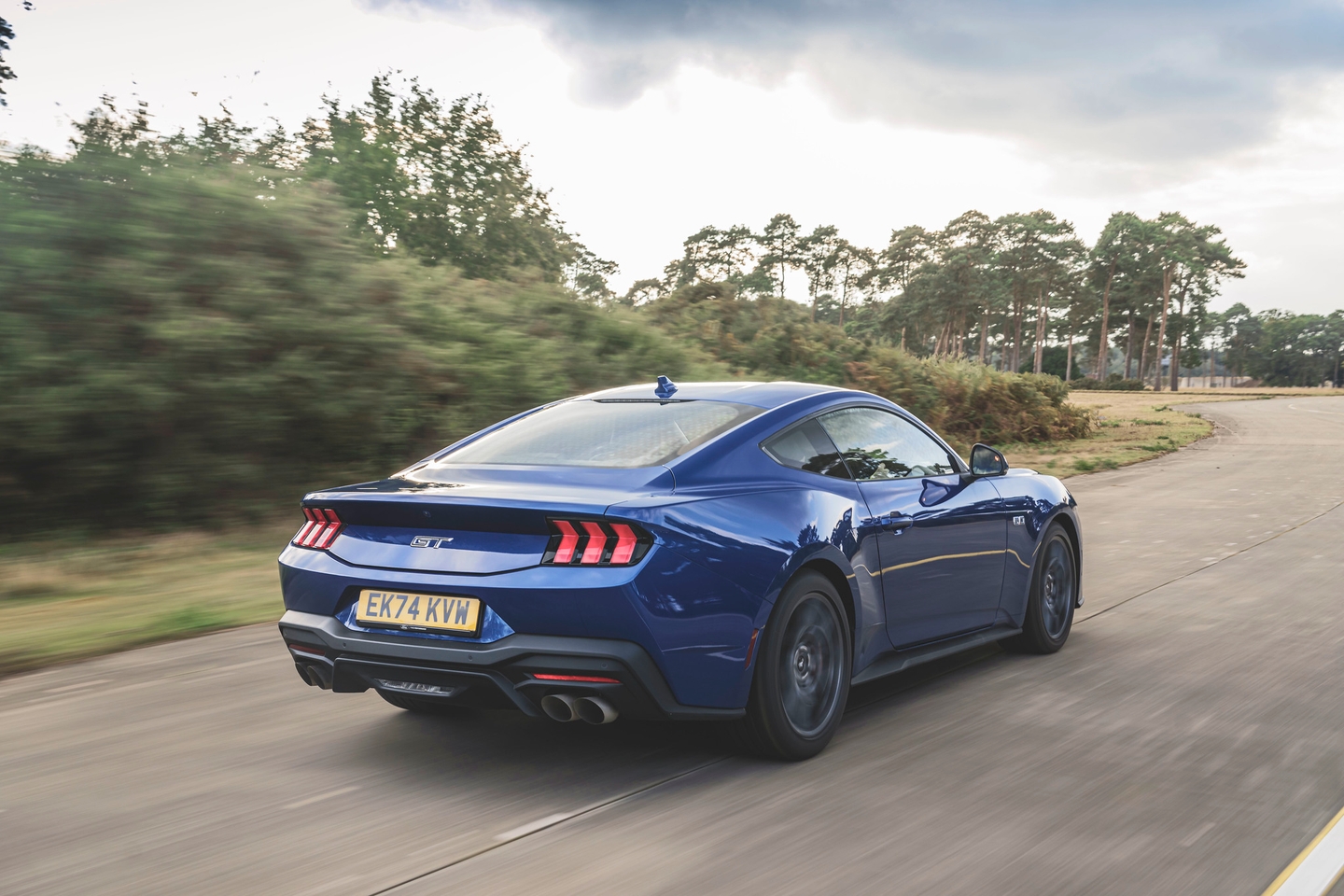 2025 Ford Mustang GT rear driving
