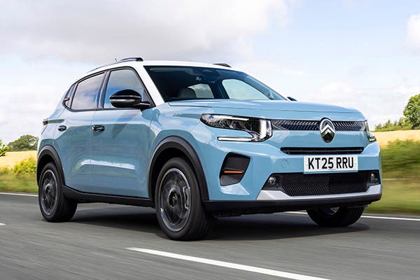 Citroen e-C3 in blue