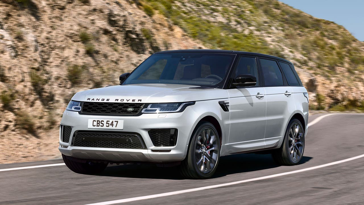 Range Rover Sport in white