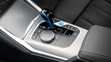 BMW i4 review centre console detail