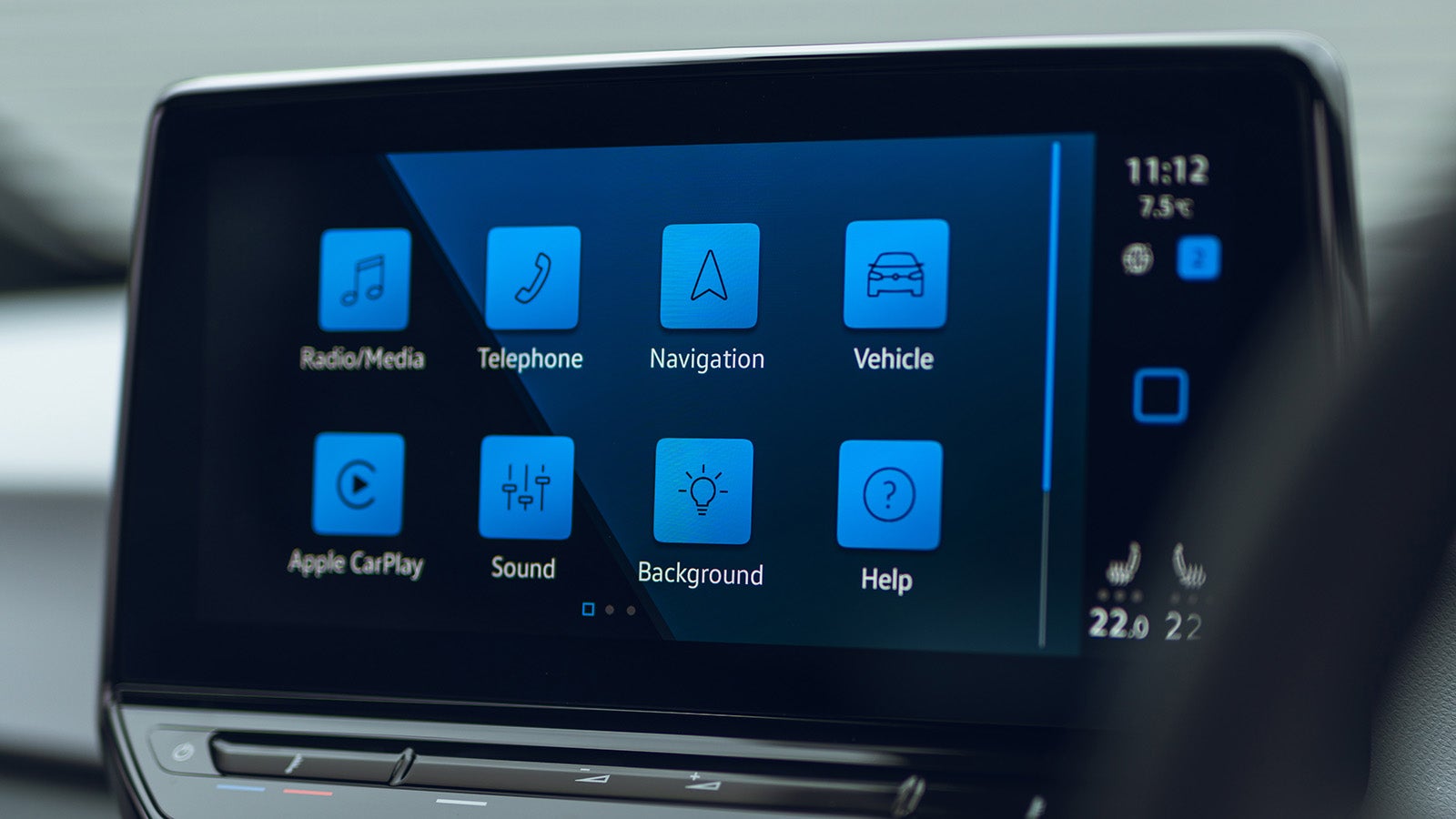 Volkswagen ID.3 review infotainment system