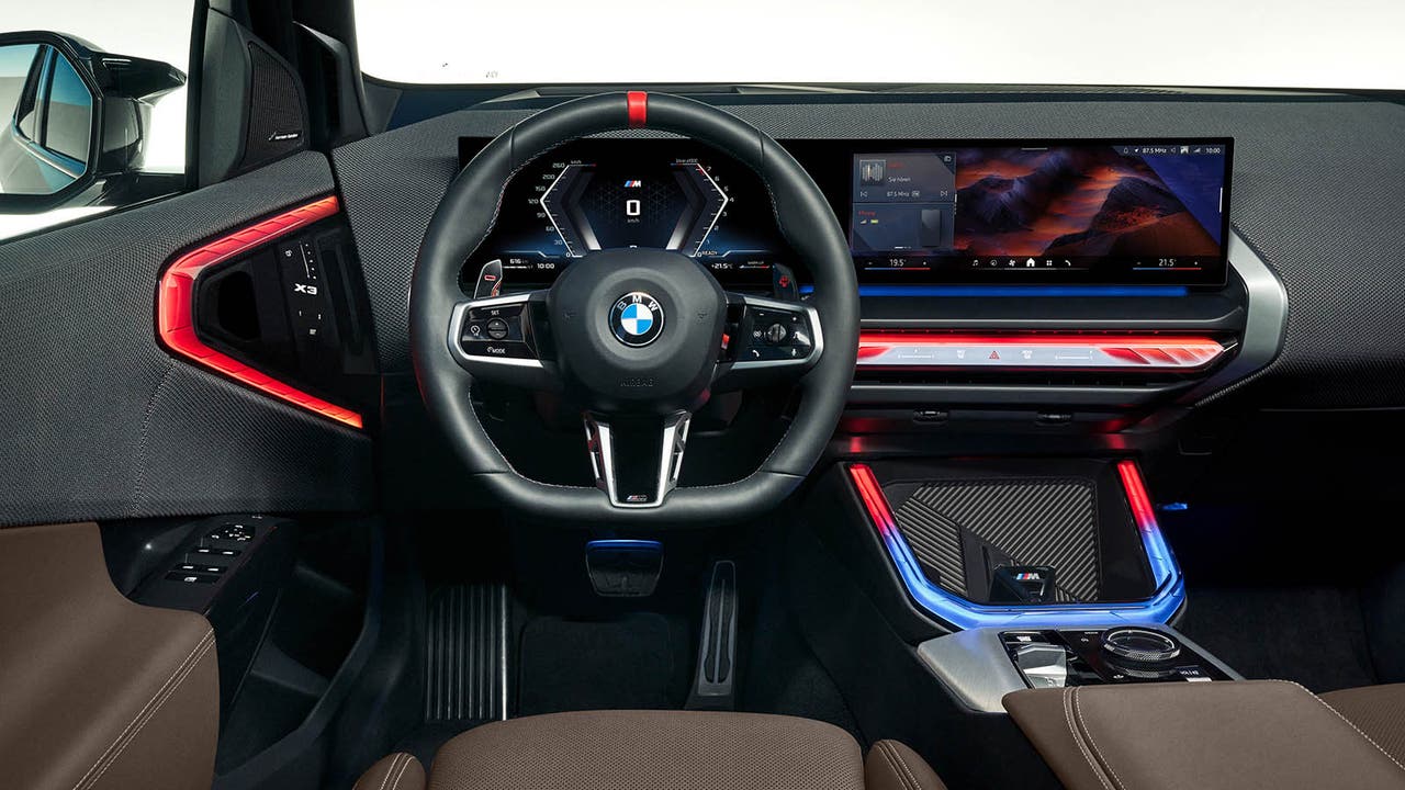 BMW X3 M50 interior