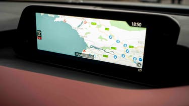 Mazda 3 sat nav screen