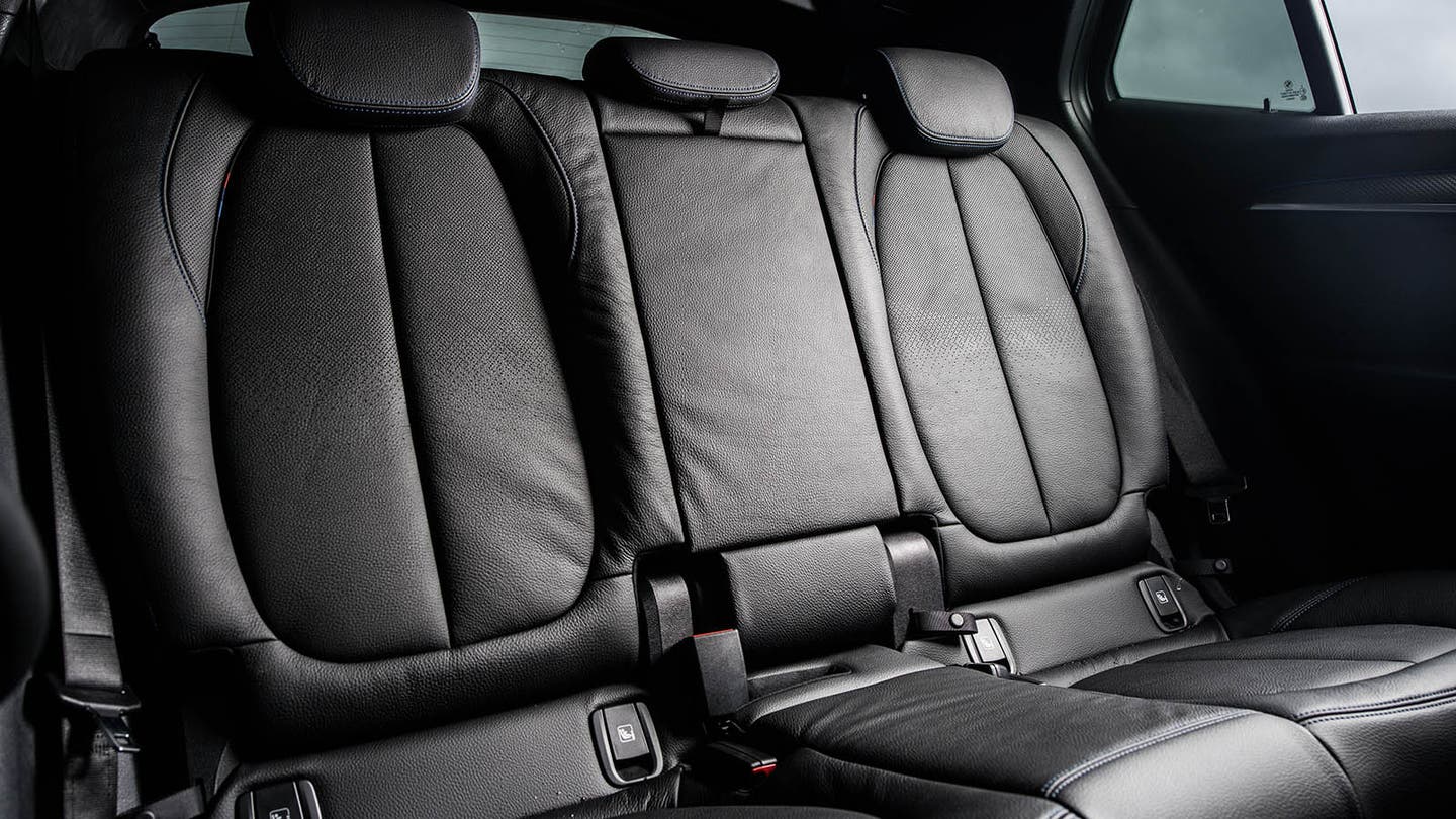 BMW X2 review rear seats