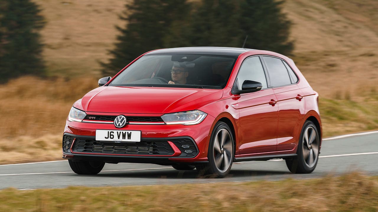 Volkswagen Polo GTI in red