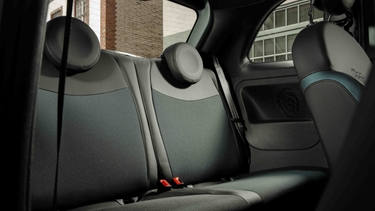 Fiat 500 rear seats